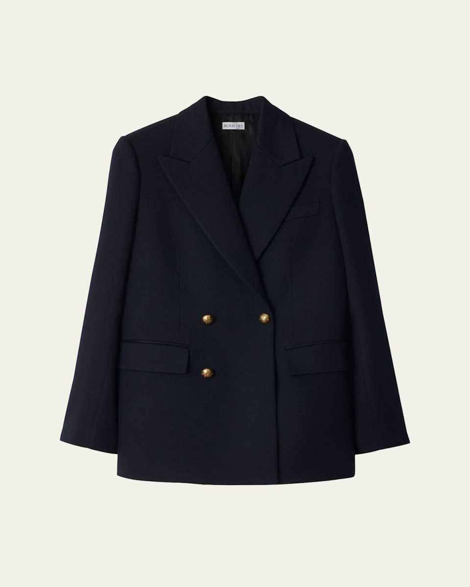 Double-Breasted Wool Jacket